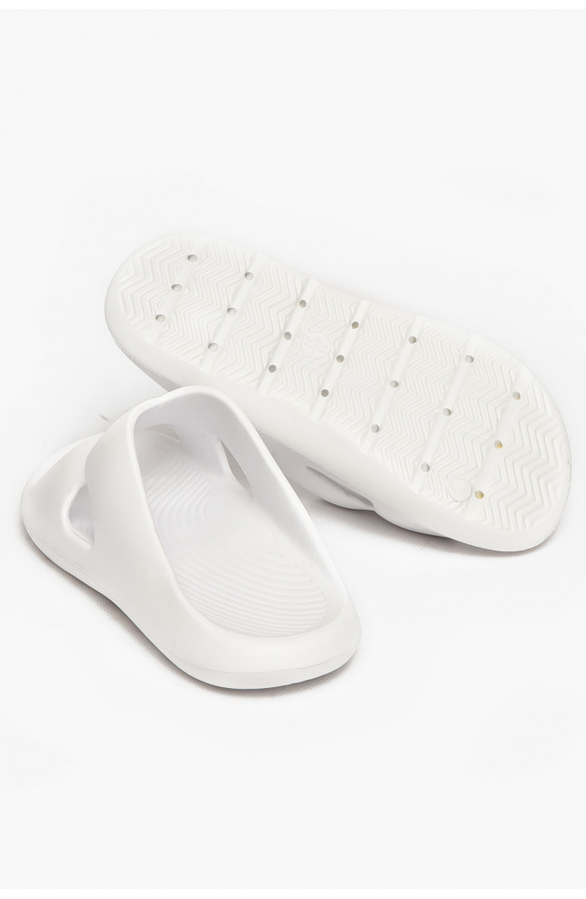 Шлепанцы пена женские белого цвета 212367L