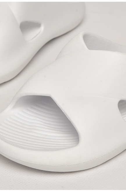 Шлепанцы пена женские белого цвета 212367L