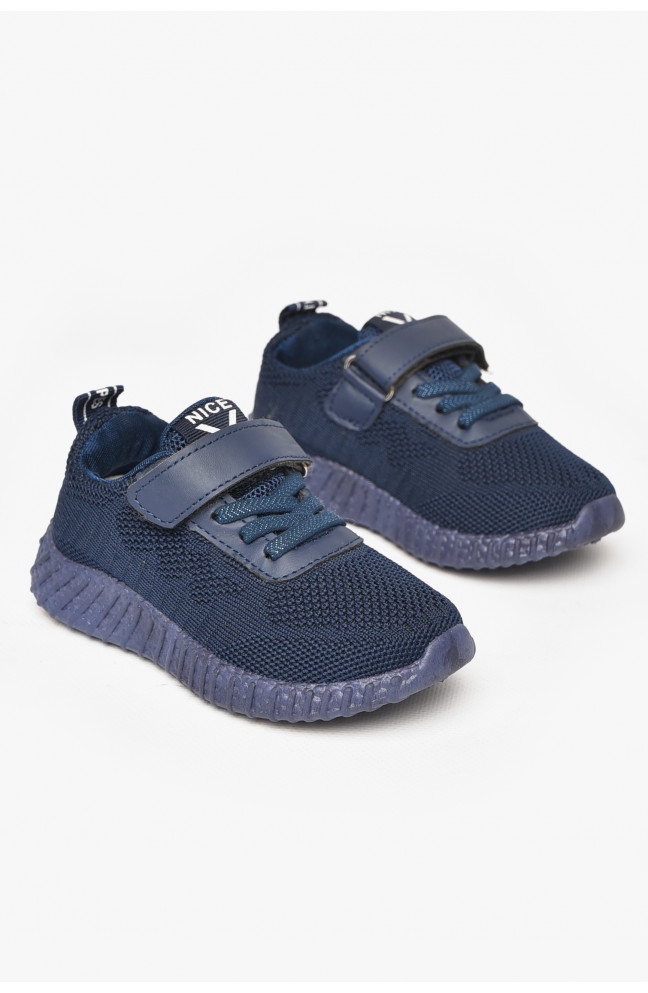 Кроссовки детские темно-синего цвета 212380L