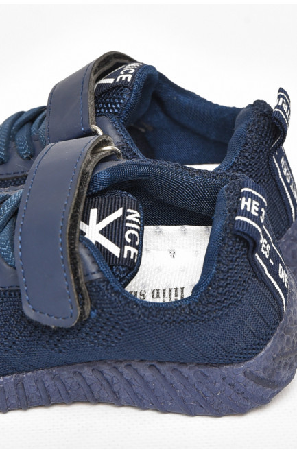 Кроссовки детские темно-синего цвета 212380L