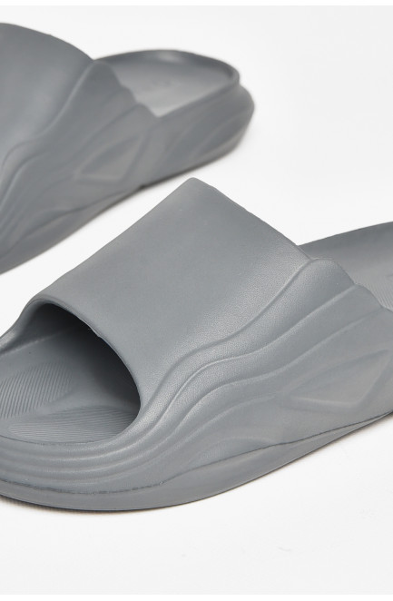 Шлепанцы мужские пена серого цвета 212381L