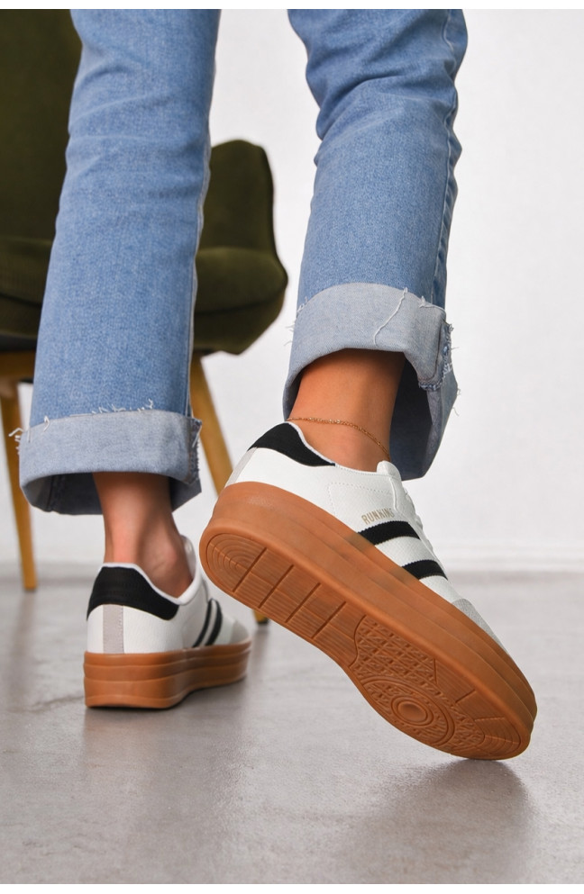 Кроссовки женские белого цвета 212476L