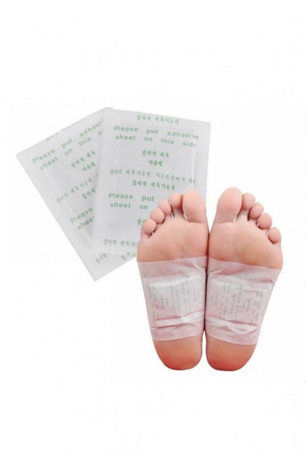 Пластырь для стопы для выведения токсинов через кожу Kiyome Kinoki Cleansing Detox Foot Pads 10шт 218554L