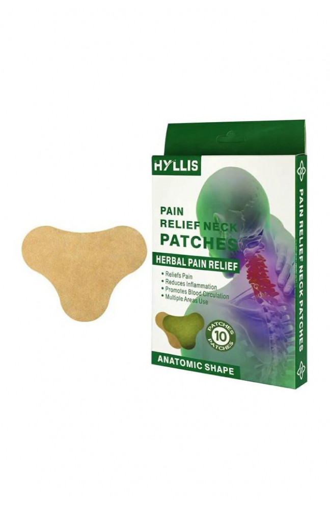 Пластырь для снятия боли в шее pain relief neck patches 10 шт 218559L