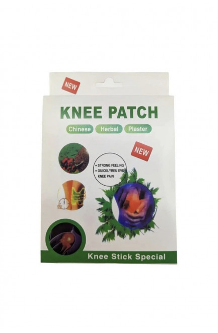Обезболивающий пластырь для колена с экстрактом полыни Knee Patch 10 шт 218564L